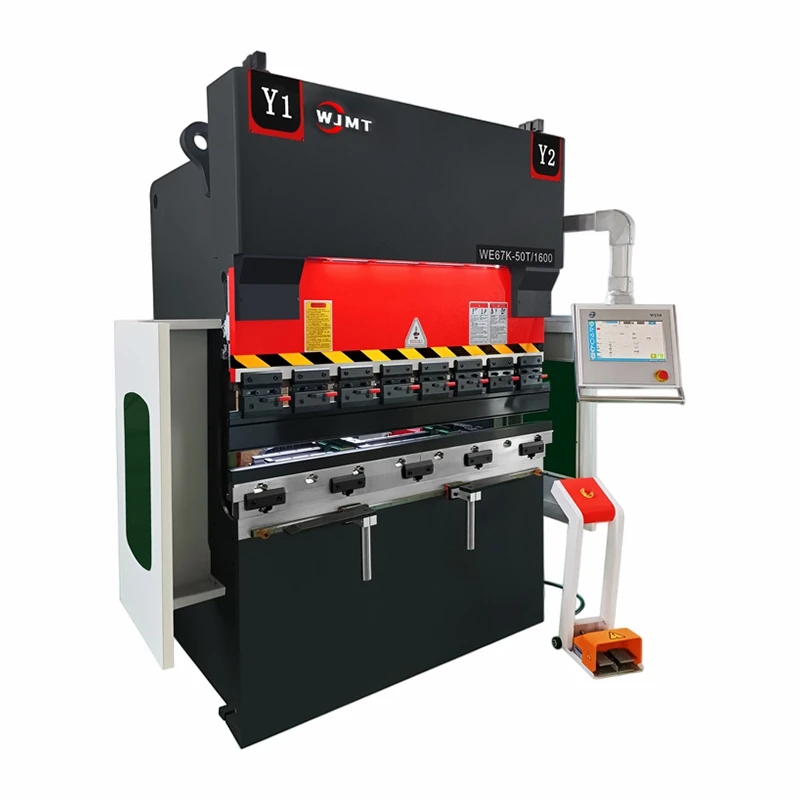 WE67K-50T_1600 Electro-hydraulic Servo Bending Machine WE67K-50T_1600 Electro-hydraulic Servo Bending Machine